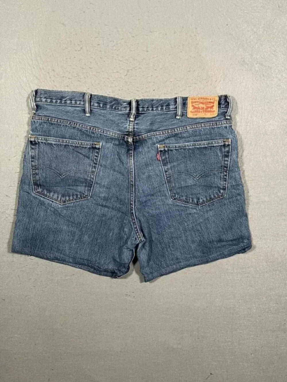 Levi’s 550 Blue Denim Shorts Relaxed Fit Vintage W40 I6